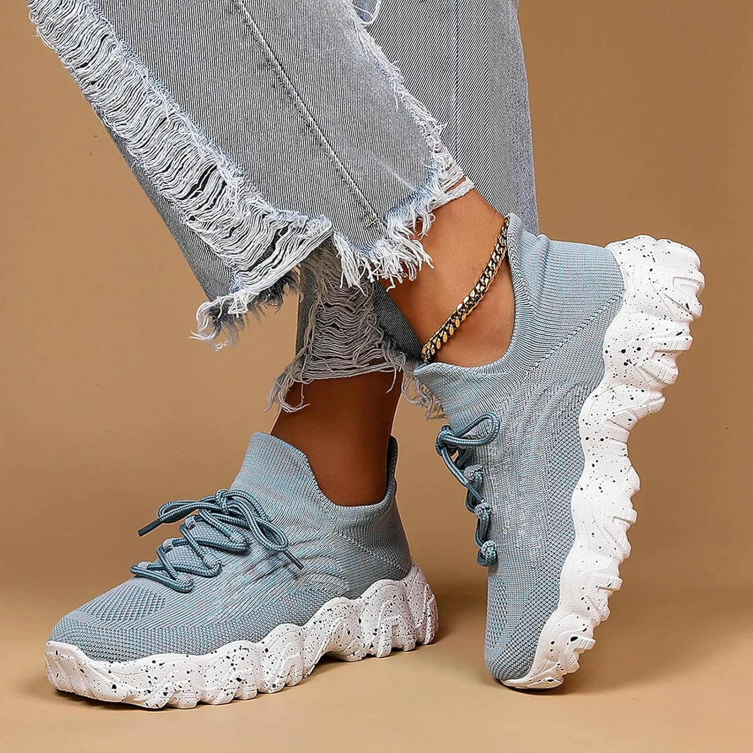 Nurse Babe Shoes,Nurse Babe Tennis Shoes Women,Mesh Breathable Lightweight Non-Slip Orthopedic Sneakers