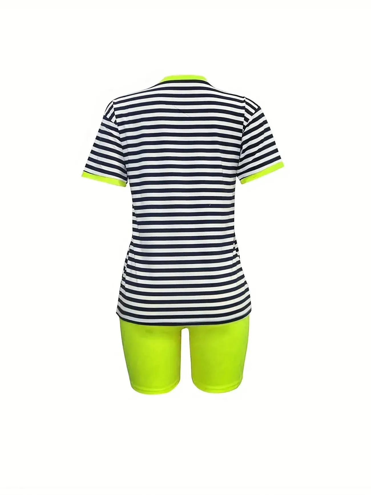 On The Go Biker Shorts Set