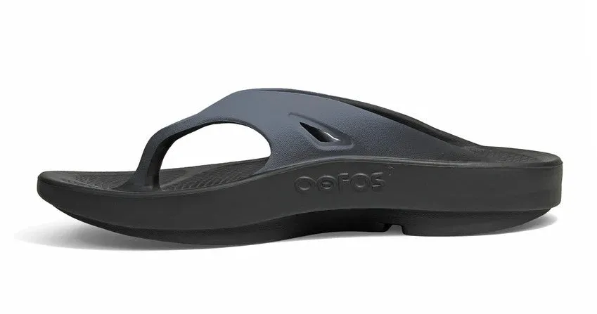 Oofos Mens Ooriginal Sport Sandal Graphite