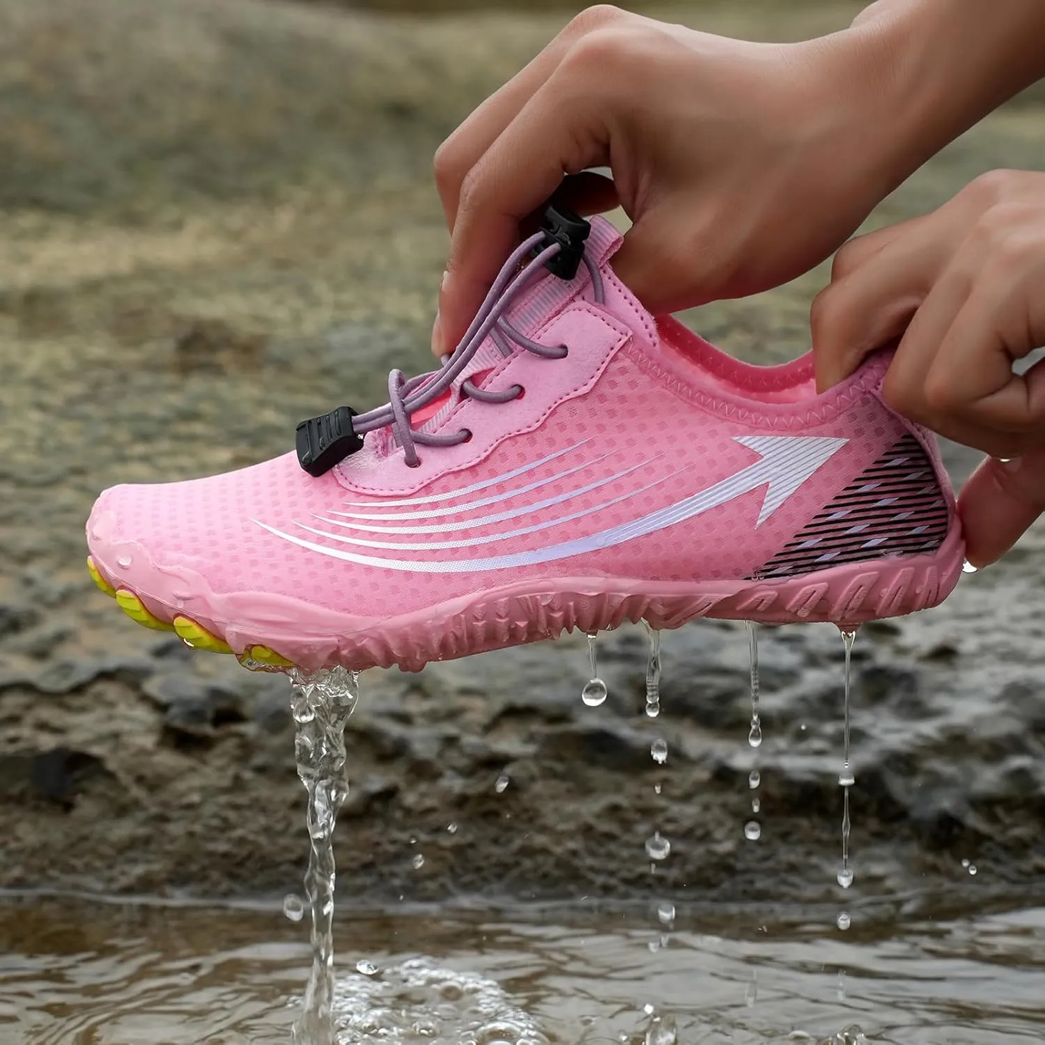 Orthotic Water Shoes with Arch Support for Women Wide Width Walking Barefoot Grounded Footwear for Women Men with Neuropathy Wide Toe Box Sneakers Diabetic Shoes Swim Beach Pool Shoe Unisex