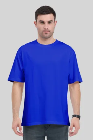 Royal Blue Oversized T-shirt for men