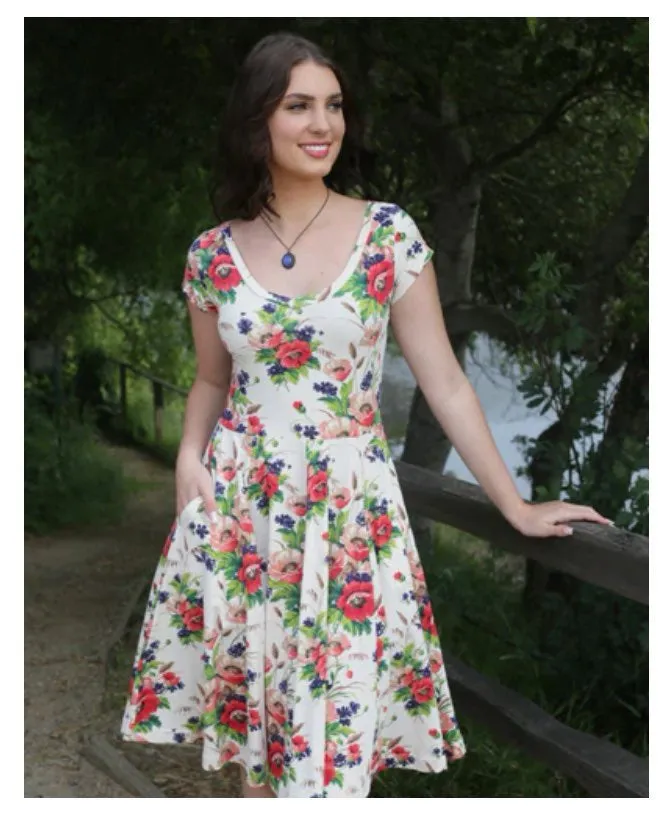 Sadi Dress Bouquet
