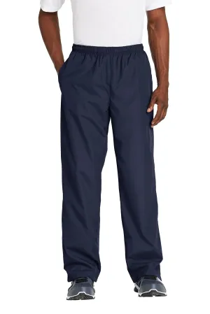 San Mar Men's Wind Pant – Lightweight, Water-Repellent & Versatile Activewear