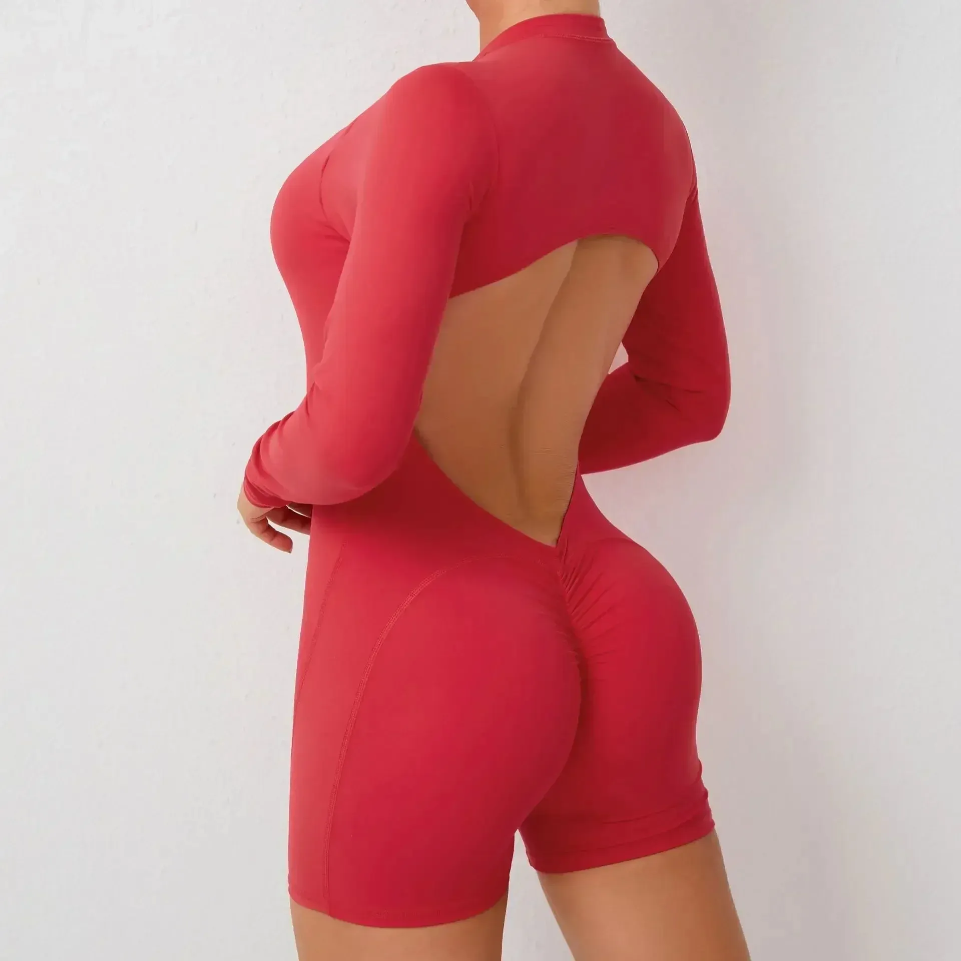 Scrunch Butt Gym Jumpsuit