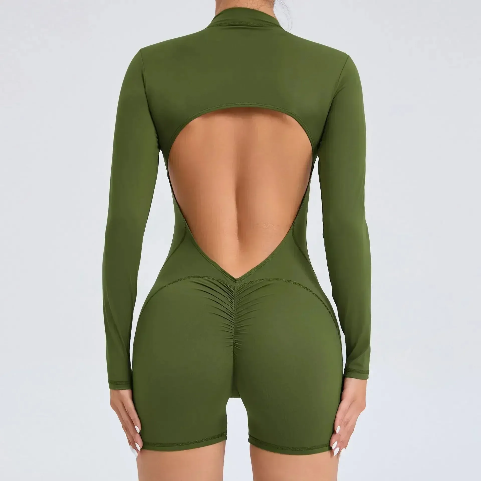 Scrunch Butt Gym Jumpsuit