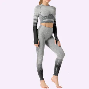 Seamless Ombre Yoga Set