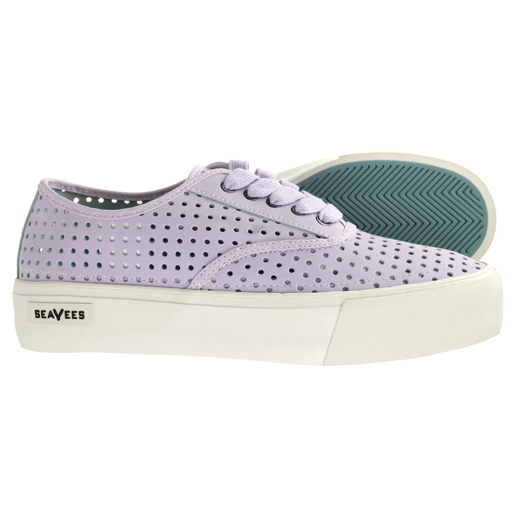 Seavees Legend Sneaker Platform Womens Purple Shoes