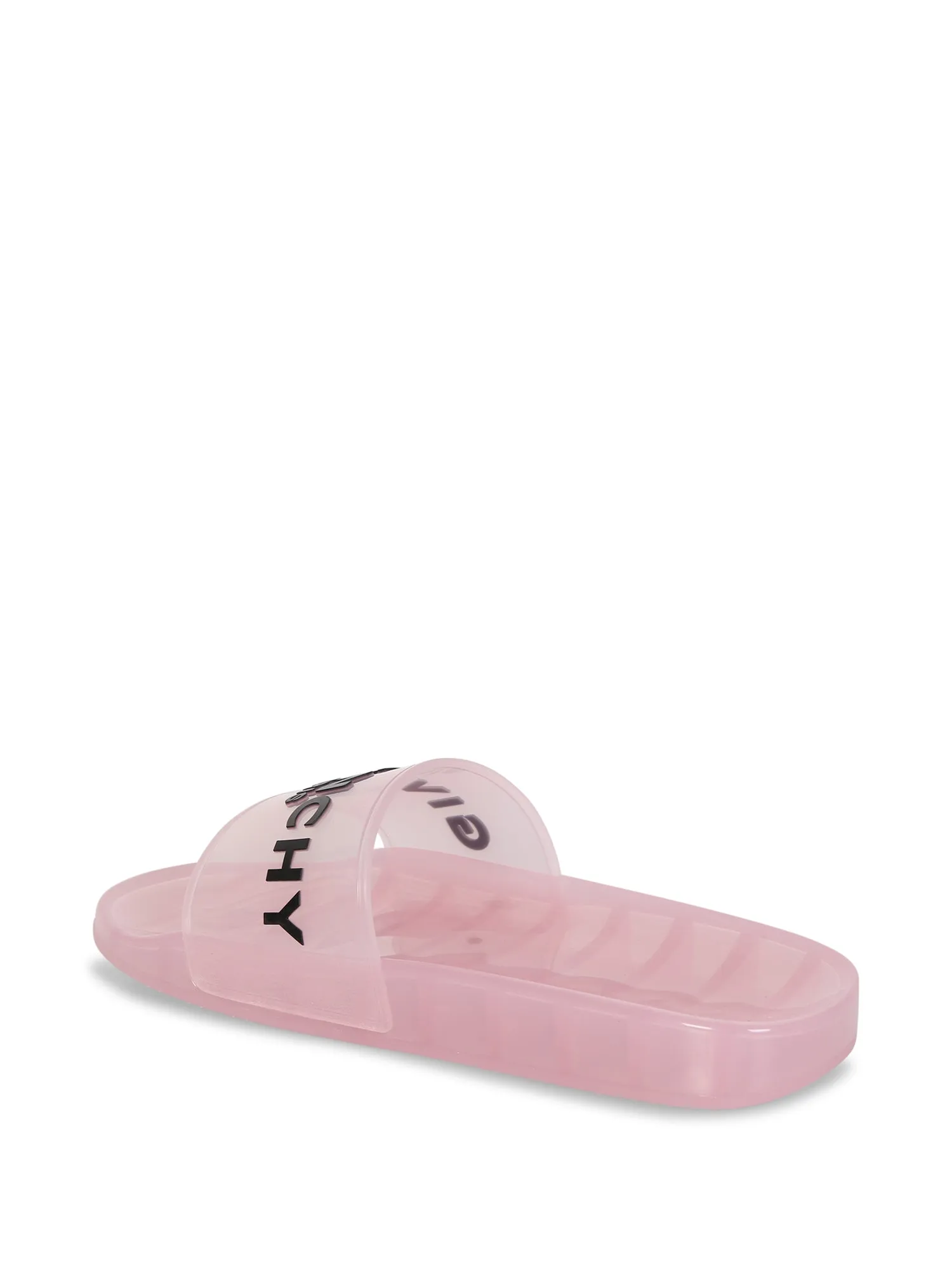 Slides with logo light pink