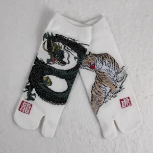 Tabi Socks - Dragon and Tiger