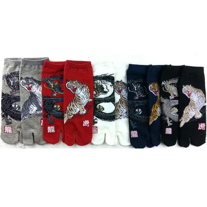Tabi Socks - Dragon and Tiger