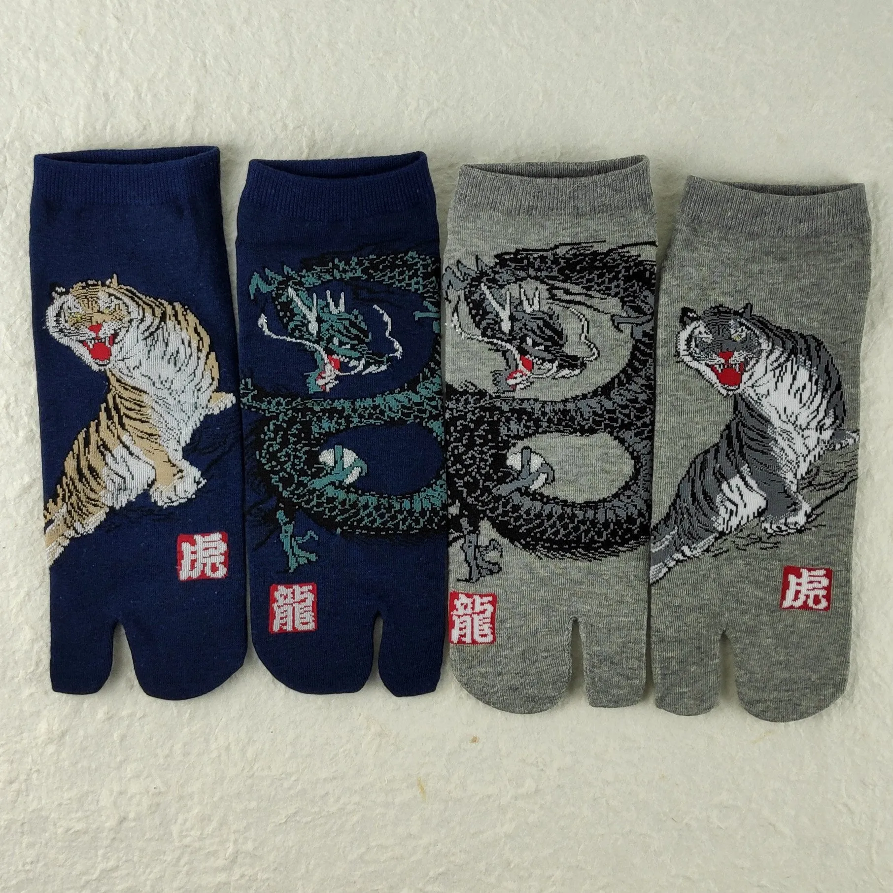 Tabi Socks - Dragon and Tiger
