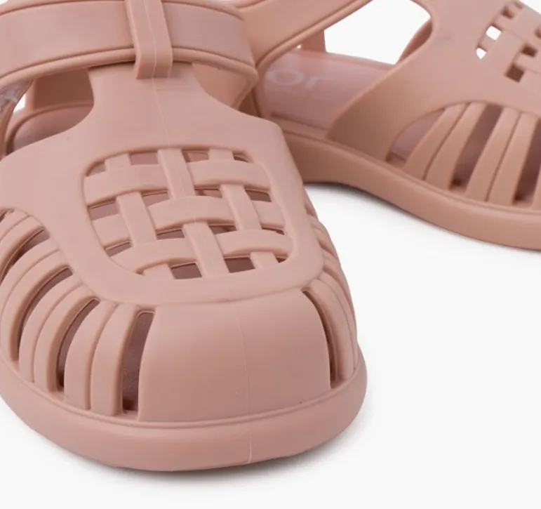 Tobby Solid Sandals with adhesive strip