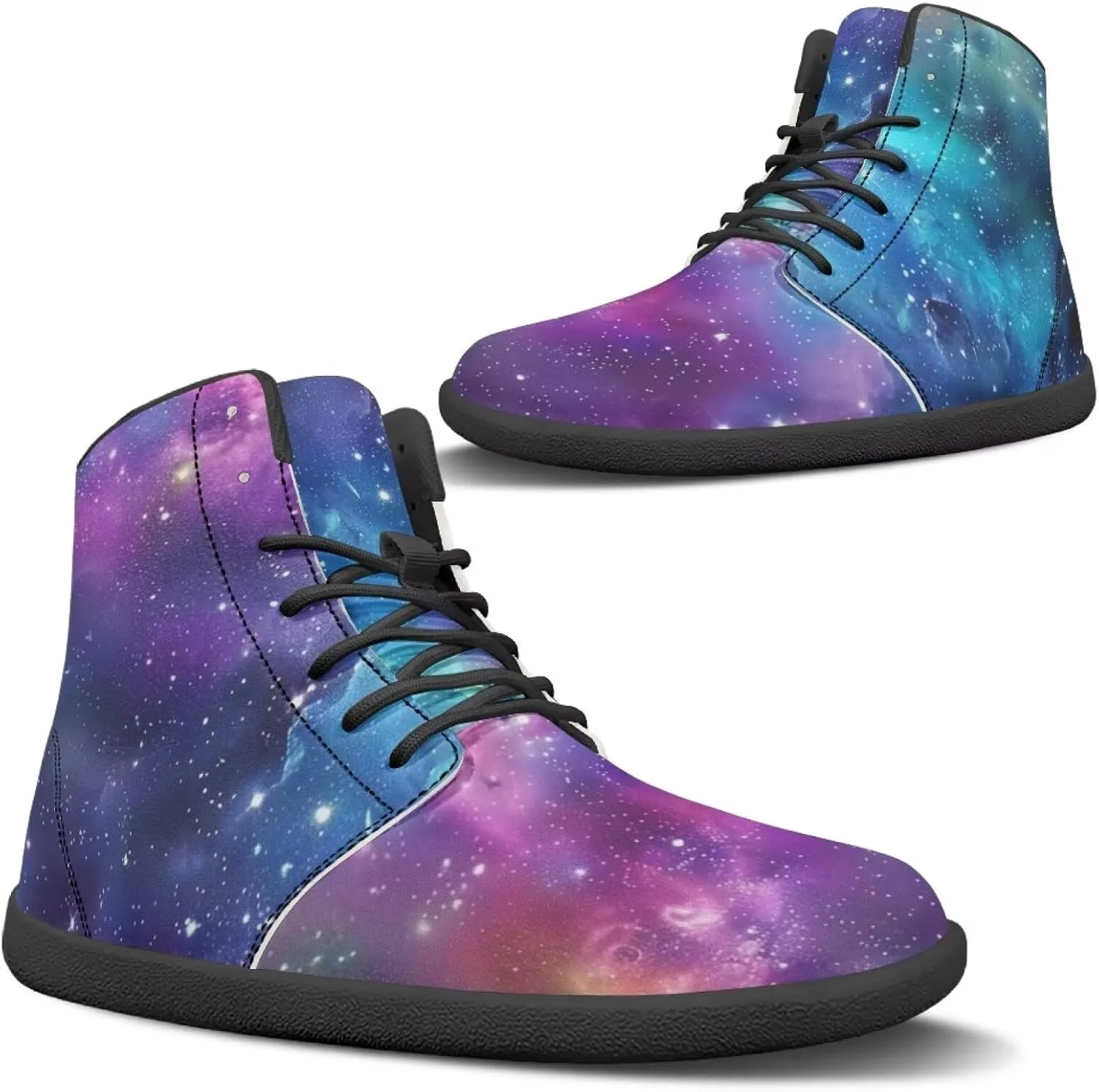 Unisex Adults High Top Barefoot Hiking Boots for Women Men