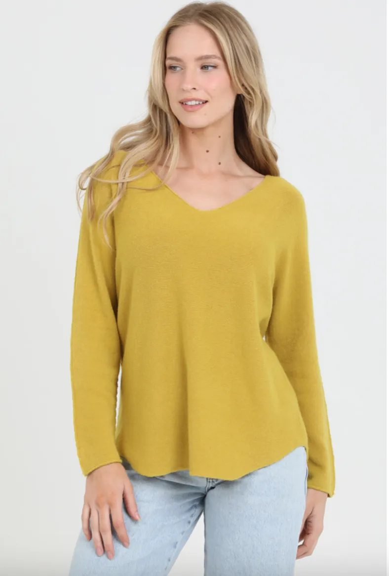 V-neck Scoop Sweater