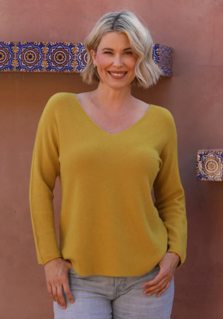 V-neck Scoop Sweater