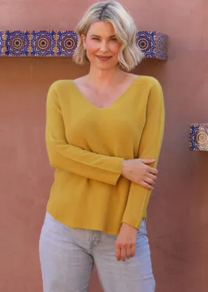 V-neck Scoop Sweater
