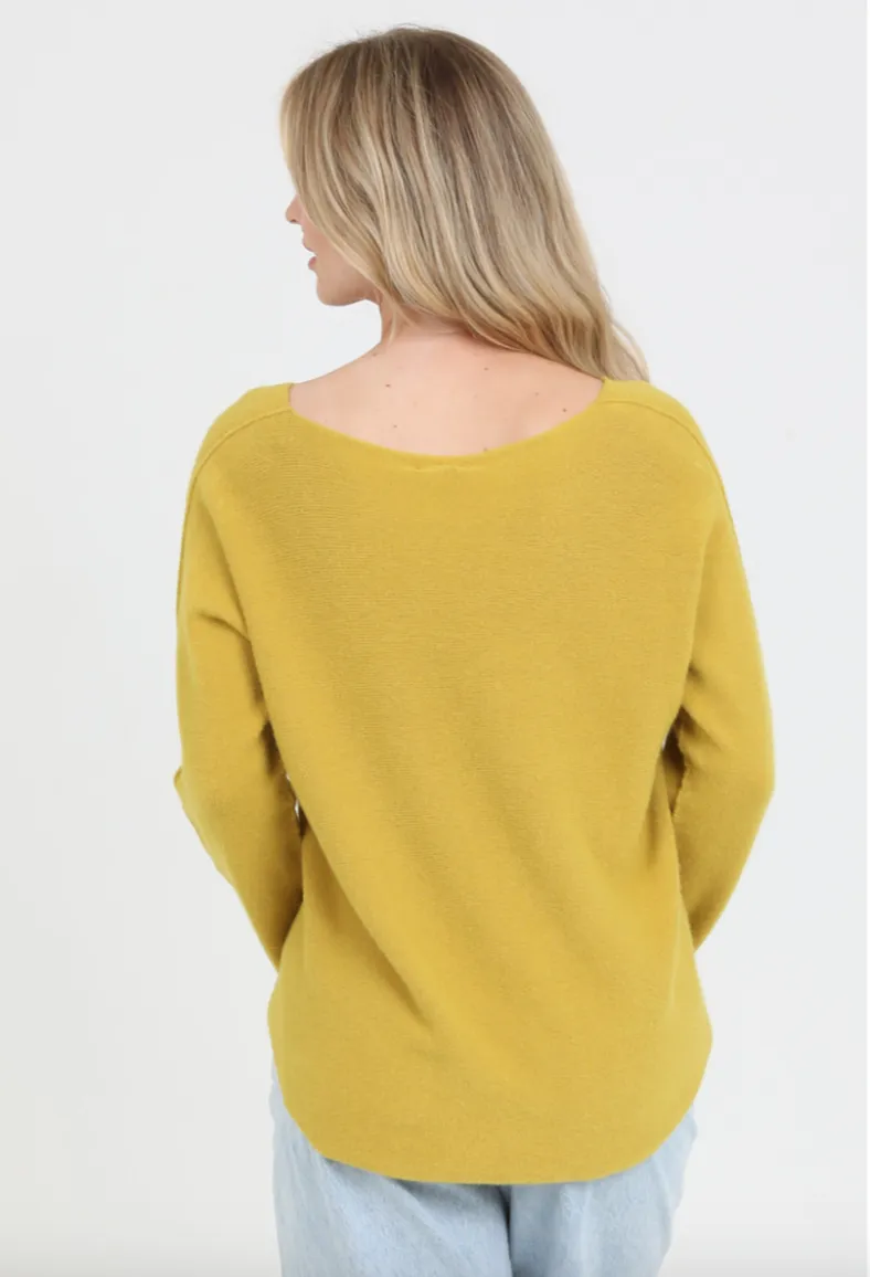 V-neck Scoop Sweater