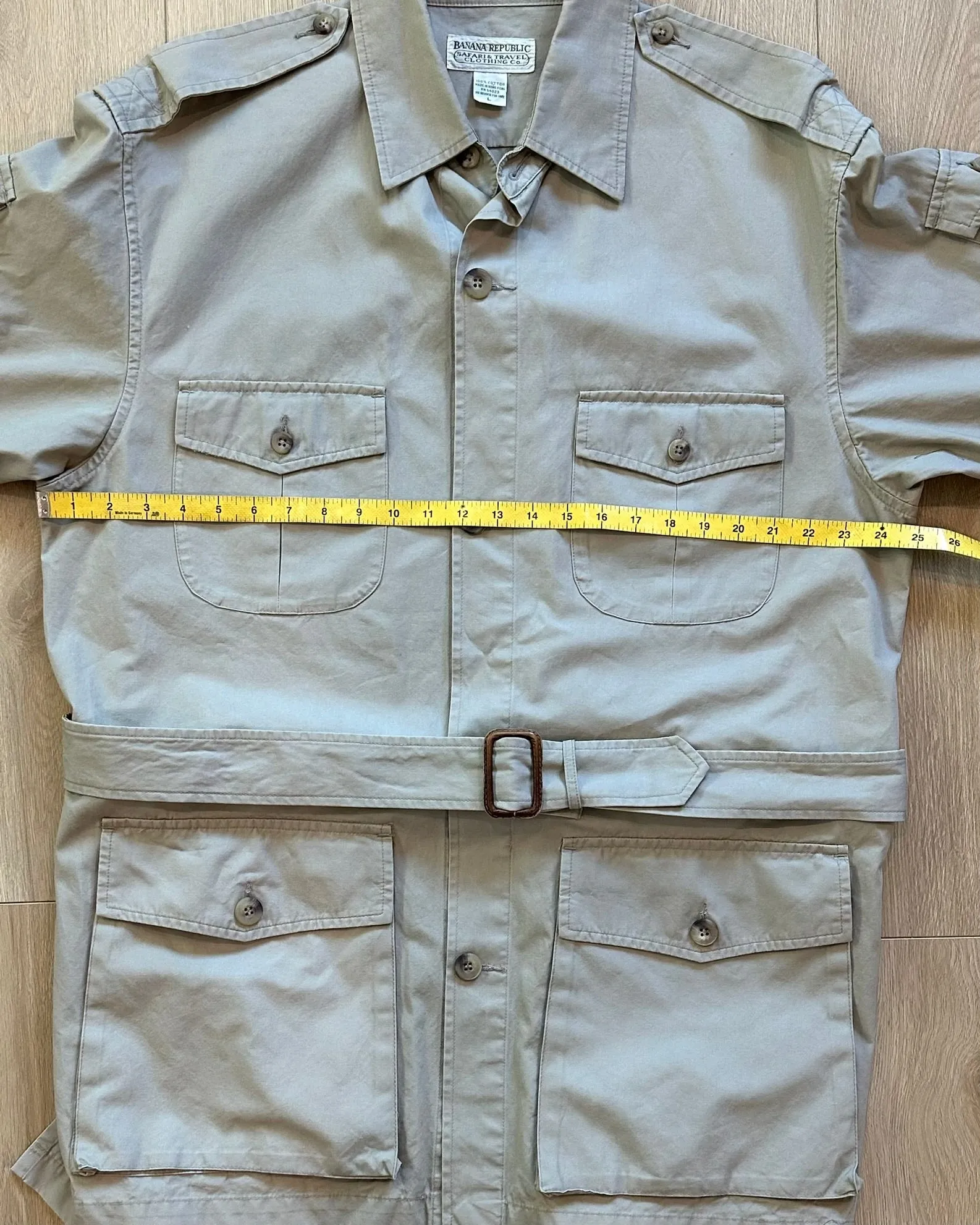 Vintage: Banana Republic Safari Shirt