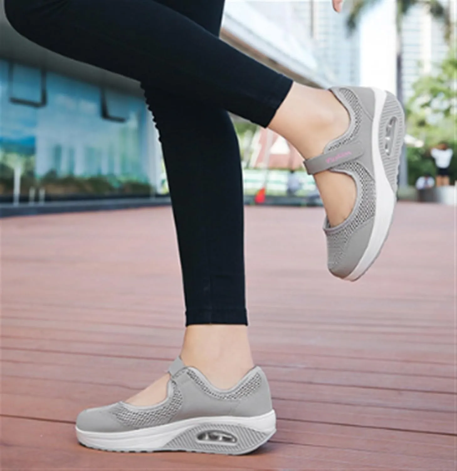 Women Slip On Walking Sneakers Mesh Lightweight Tennis Workout Non Slip Running Shoes