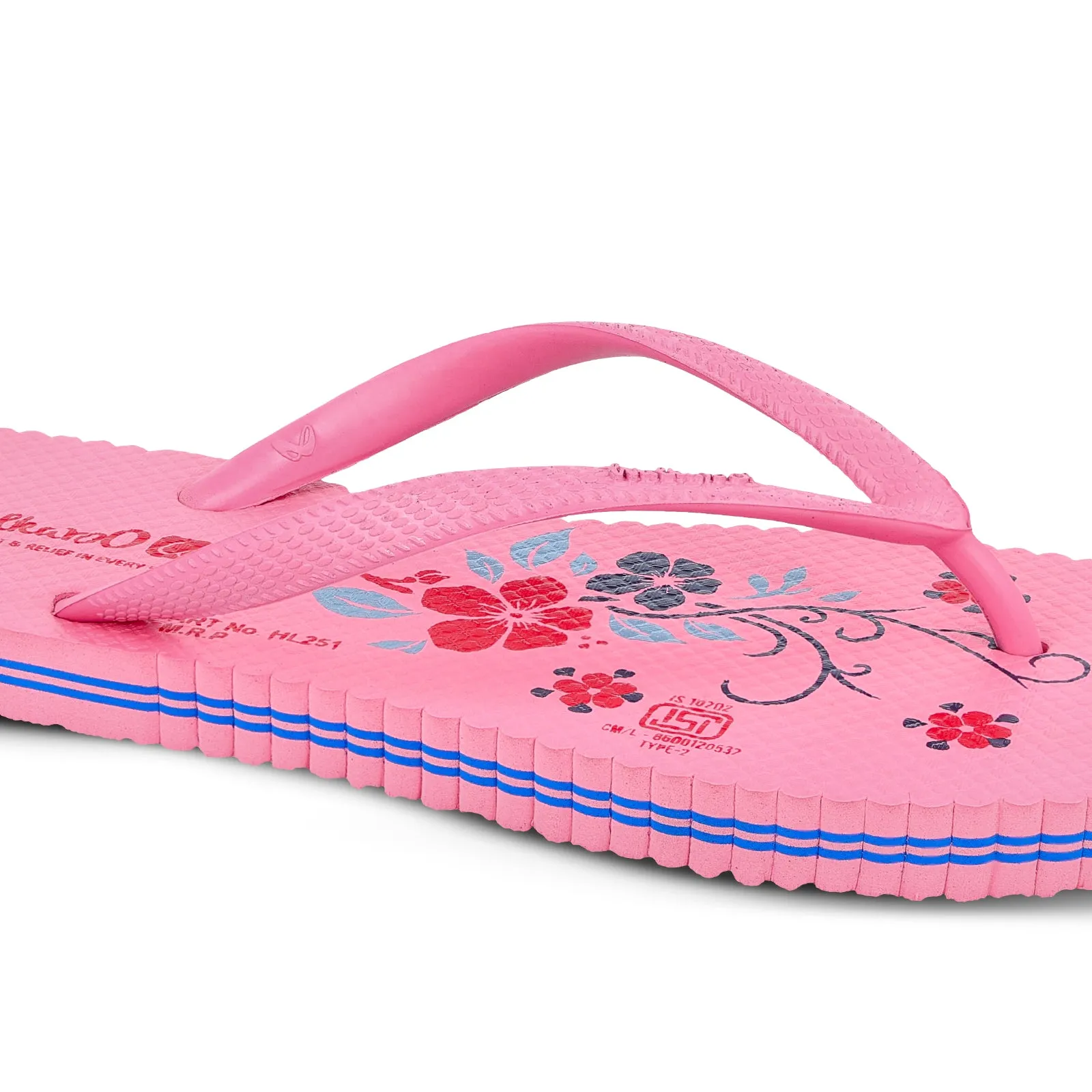 Women's Care Plus Slippers  - HL251 Pink