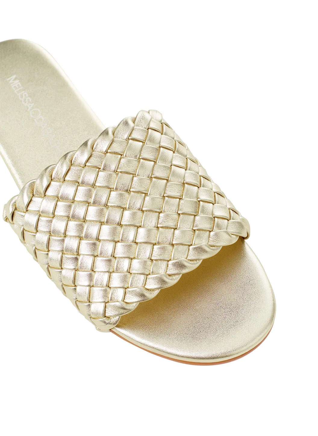 Woven Sliders Gold